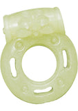 Hero Climax Vibrating Luminous Cock Ring Glow In The Dark