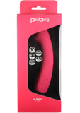 Pico Bong Moka G Silicone Vibe Waterproof Cerise
