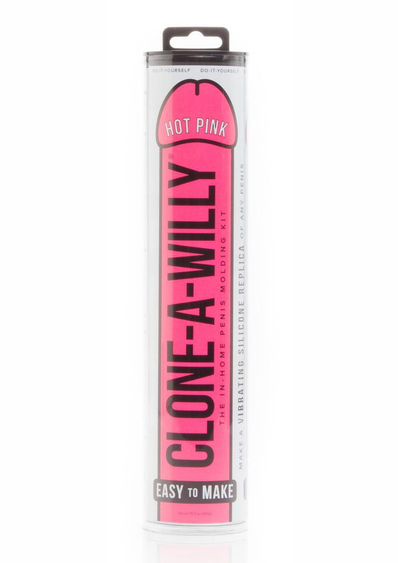 Empire Clone A Willy Kit Vibrator Dildo Hot Pink