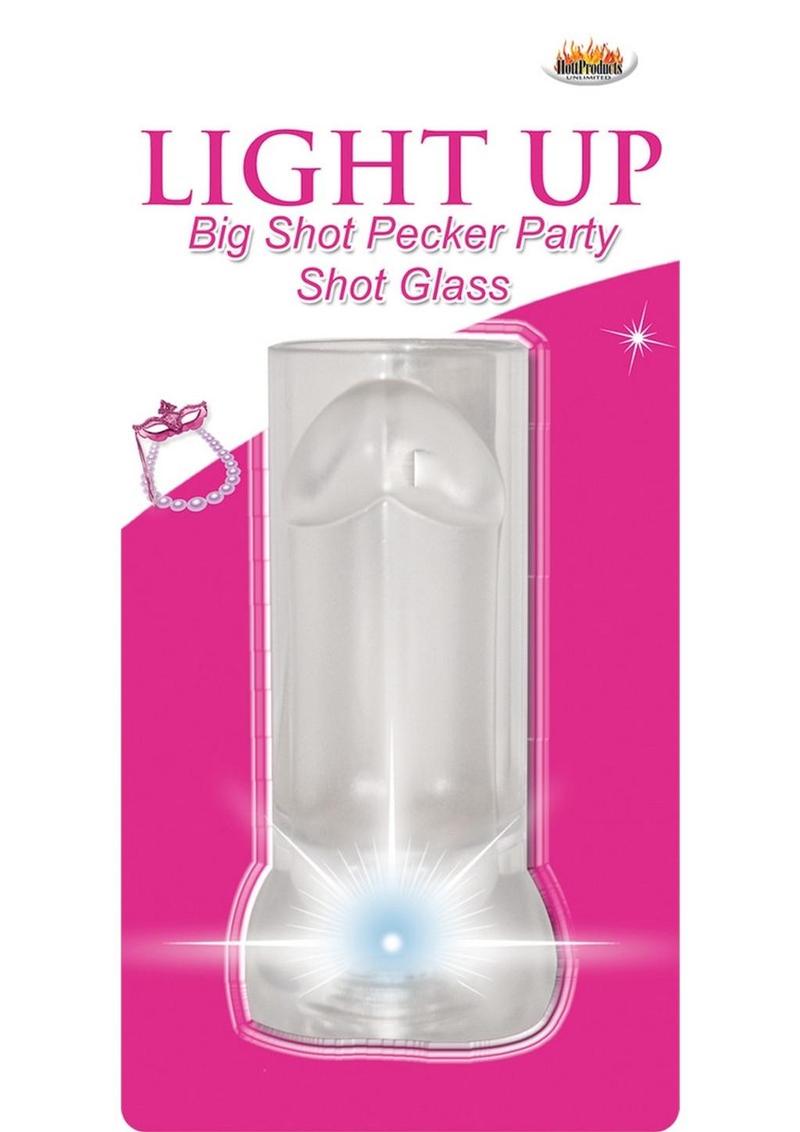 Bachelorette Party Big Shot Light UP Pecker Party Shot Glass