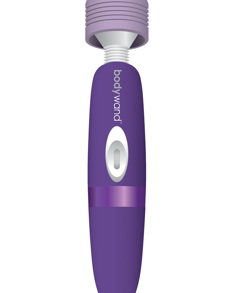 Masajeador recargable Bodywand, vibrador inalámbrico, morado, grande