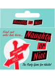 Juego de cartas para beber Naughty Or Nice