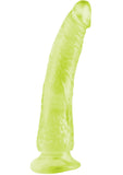 Basix Rubber Works Slim 7 Dong de 7 pulgadas que brilla en la oscuridad
