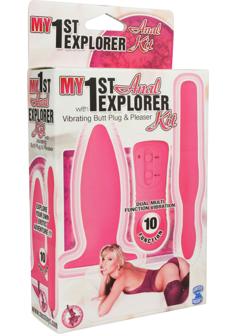 Mi primer kit de exploración anal impermeable rosa