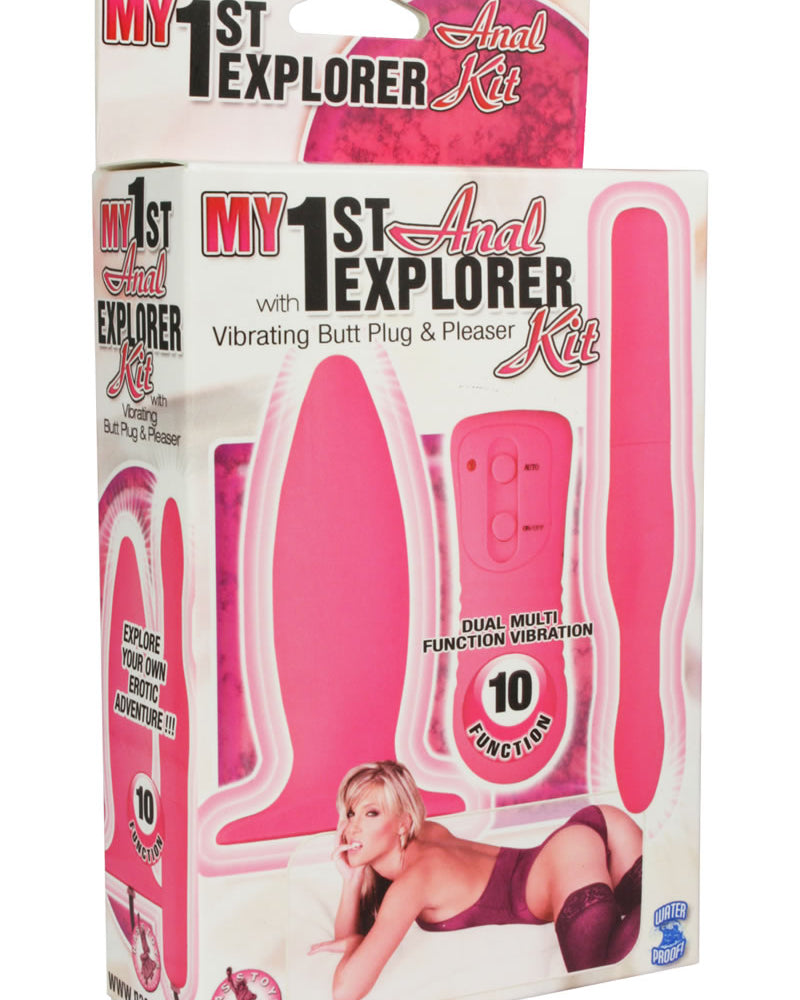My 1st Anal Explorer Kit Waterproof Pink