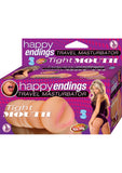 Happy Endings Travel Masturbator Tight Mouth Masturbator Waterproof Flesh