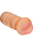 Happy Endings Travel Masturbator Tight Mouth Masturbator Waterproof Flesh
