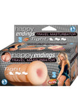 Happy Endings Travel Masturbator Tight Ass Masturbator Waterproof Flesh