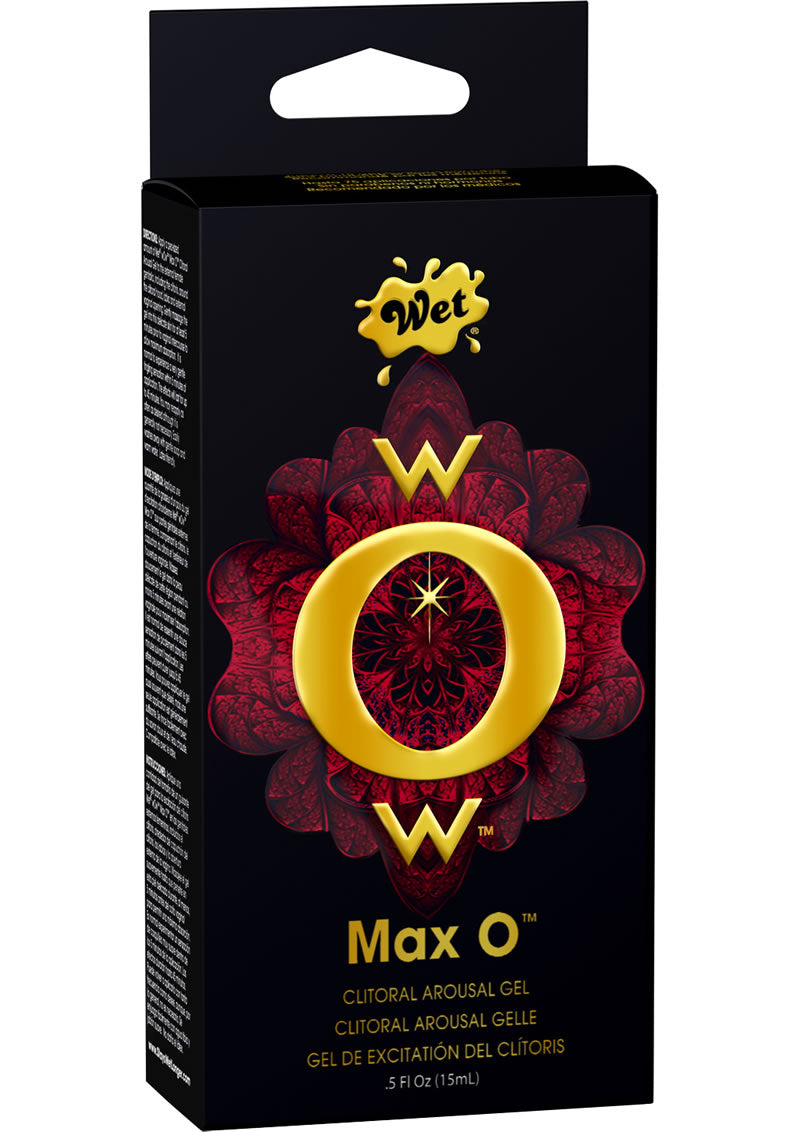 Gel estimulante del clítoris Wow Max O de 0,5 onzas