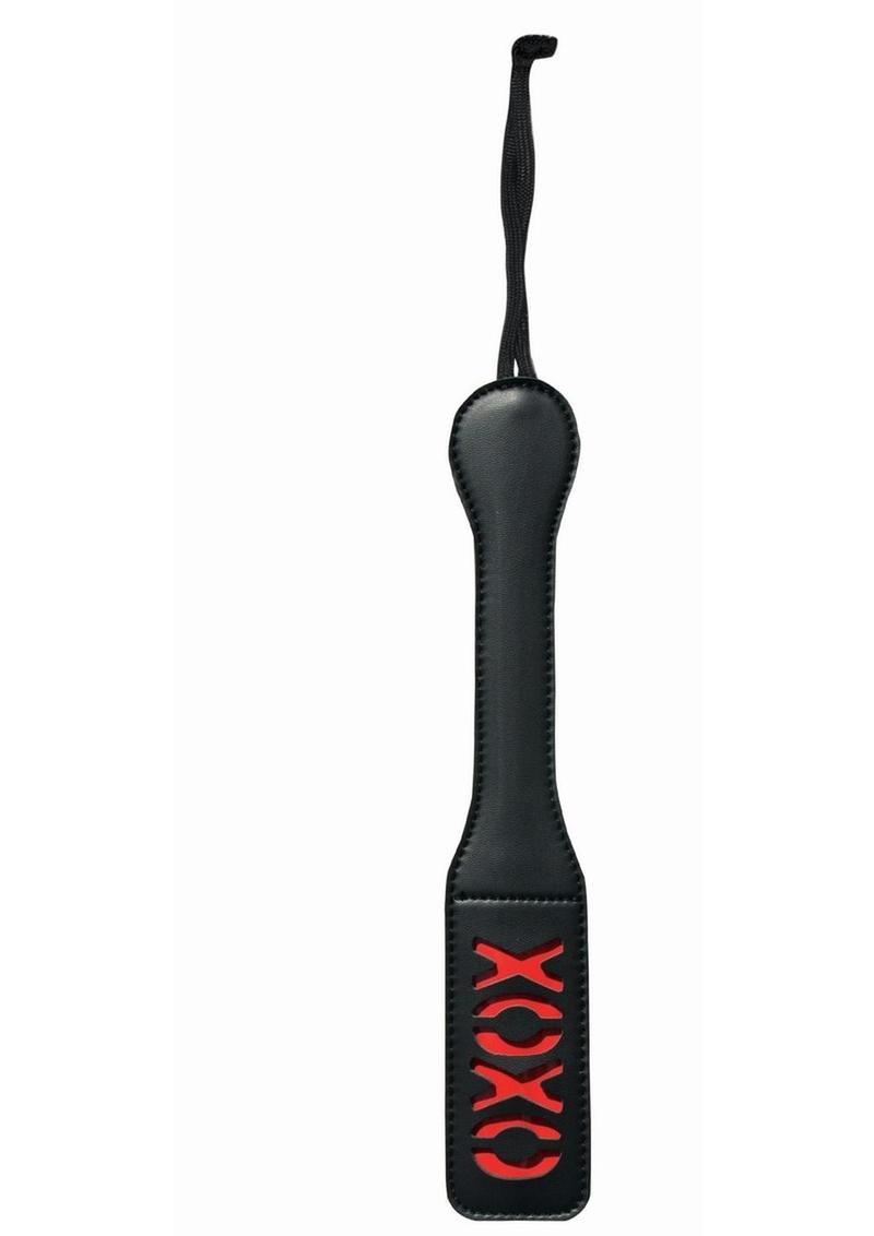 Sex And Mischief XOXO Paddle Black 12 Inch