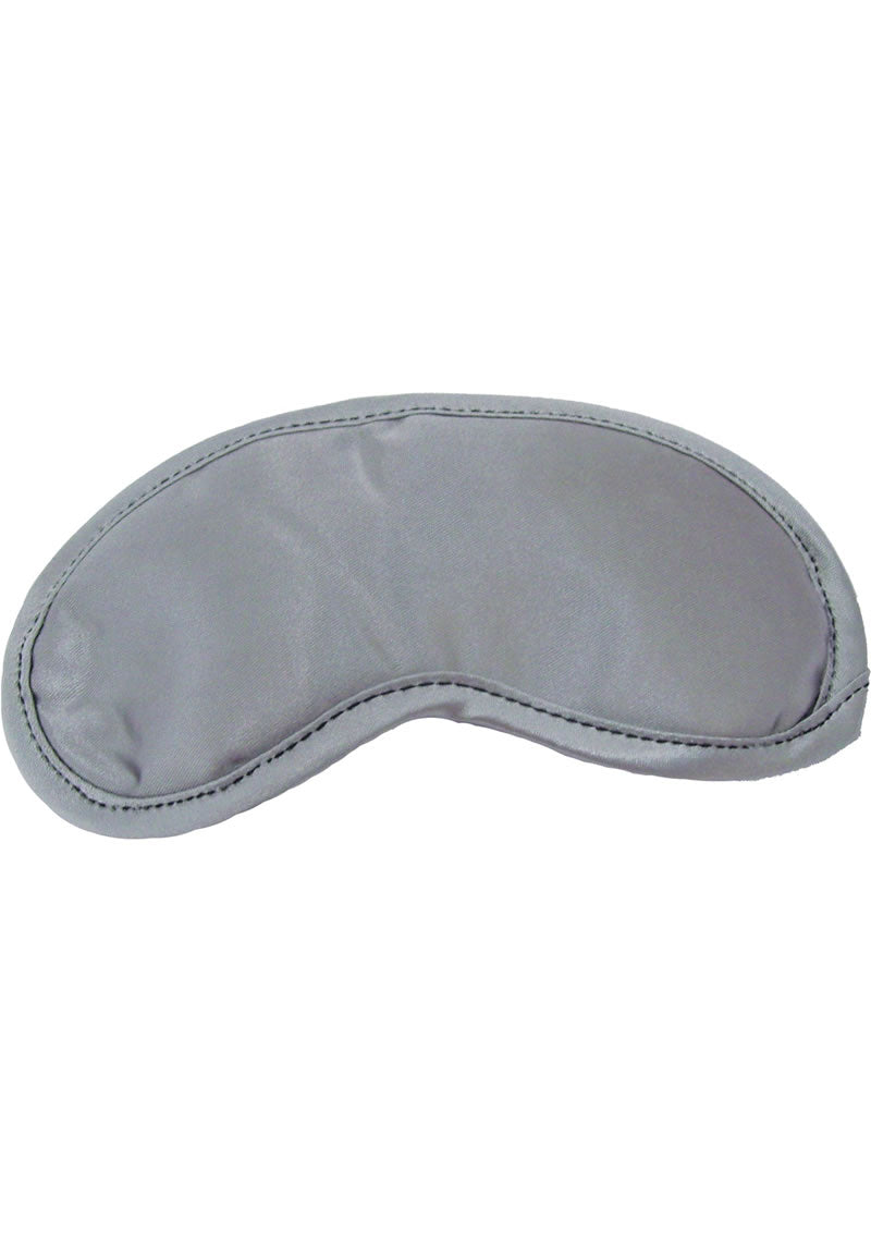 Sex And Mischief Grey Satin Blindfold