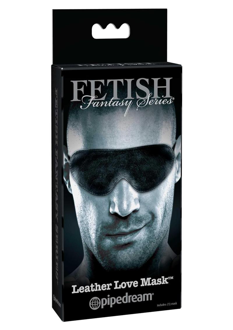 Fetish Fantasy Leather Love Mask Limited Edition
