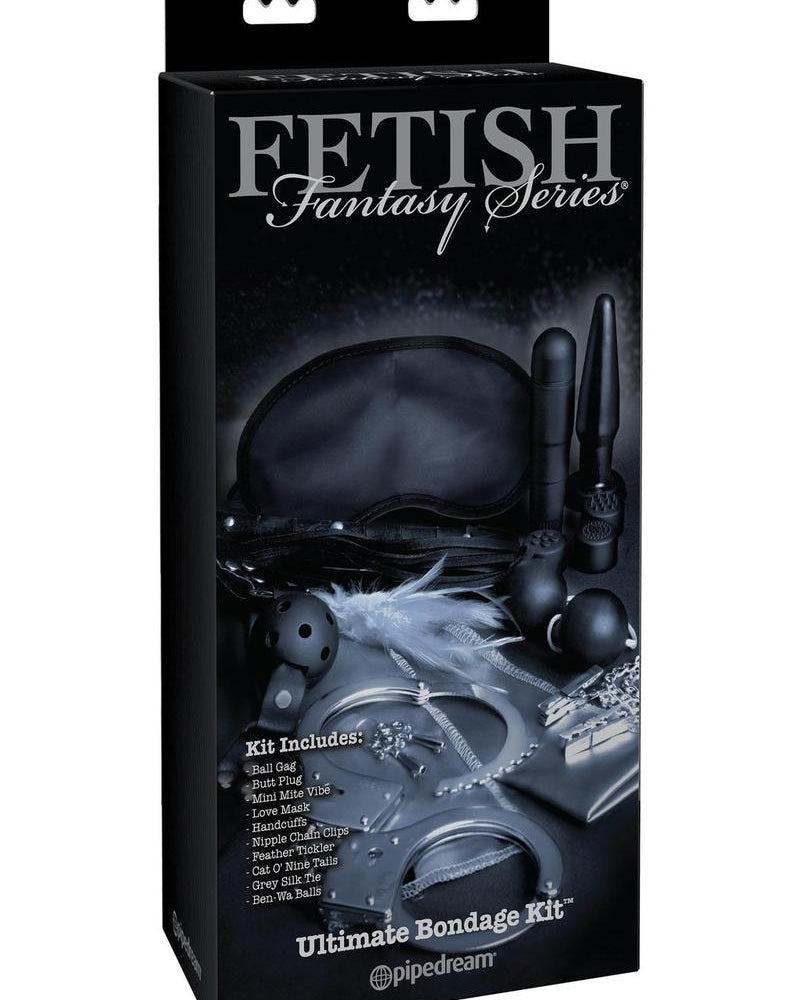 Edición limitada del kit de bondage definitivo de Fetish Fantasy