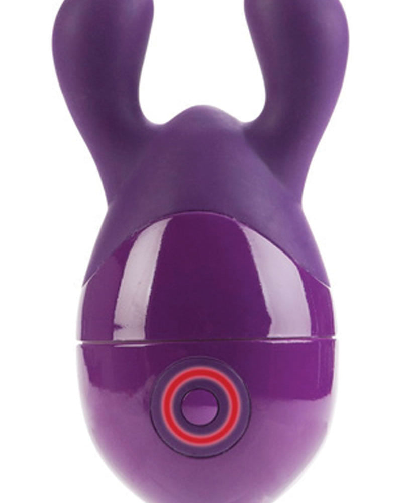 Masajeador corporal de silicona Body And Soul Elation, resistente al agua, color morado
