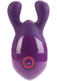 Masajeador corporal de silicona Body And Soul Elation, resistente al agua, color morado