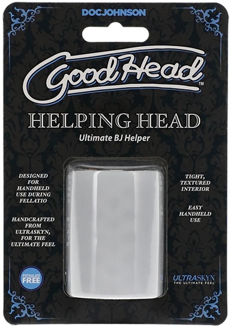 Goodhead Helping Head Ultimate BJ Helper Clear