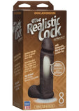 The Original Realistic Cock UR3 Dildo 8 Inch Black