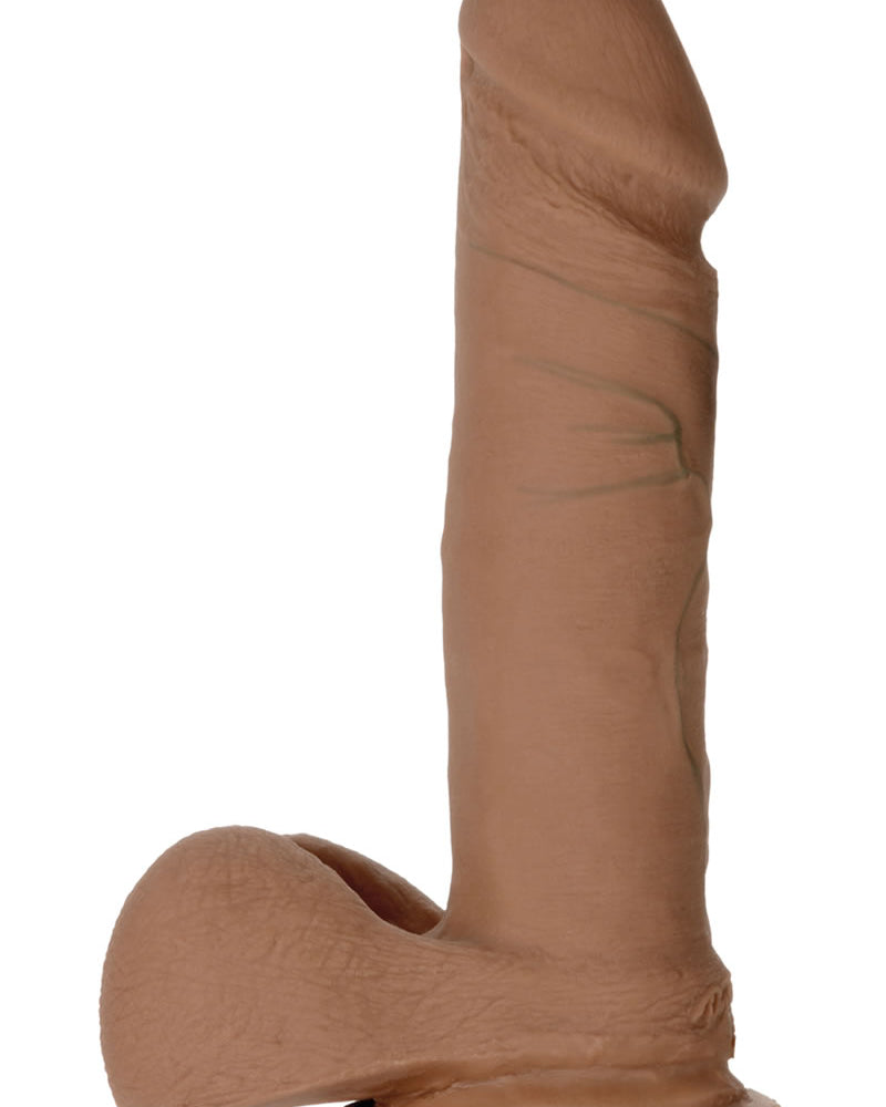 The Original Realistic Cock UR3 Dildo 6 Inch Brown