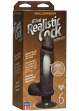 The Vibro UR3 Realistic Vibrating Cock 6 Inch Black