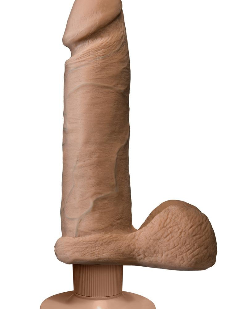 Pene vibrador realista Vibro UR3 de 20 cm y color marrón