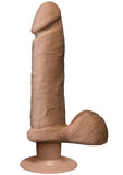 The Vibro UR3 Realistic Vibrating Cock 8 Inch Brown