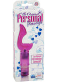 El vibrador personal Pleasurizer original resistente al agua, color rosa