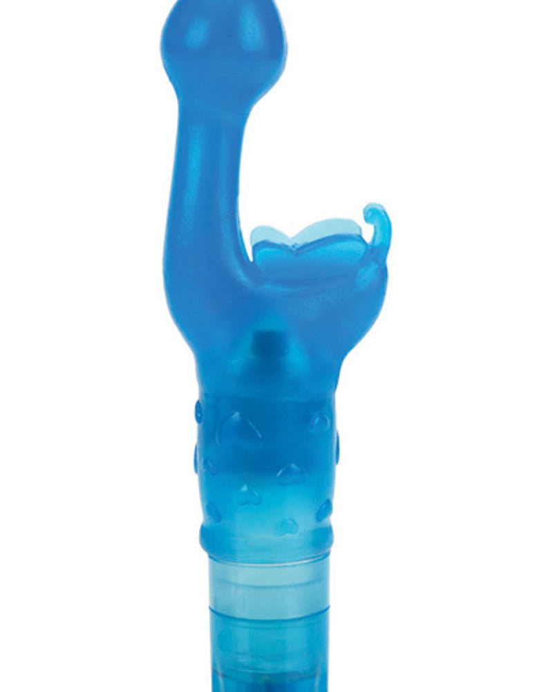 Vibrador Butterfly Kiss original resistente al agua en color azul