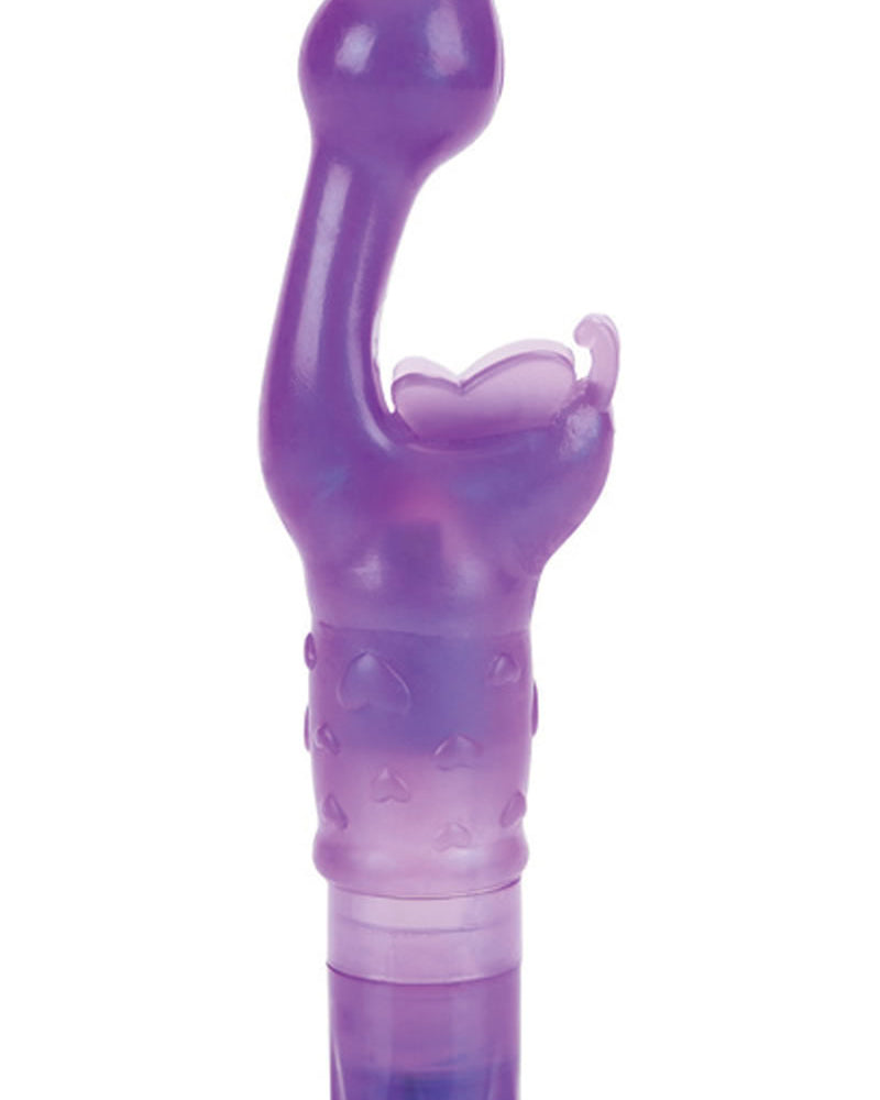 Vibrador Butterfly Kiss original resistente al agua, morado