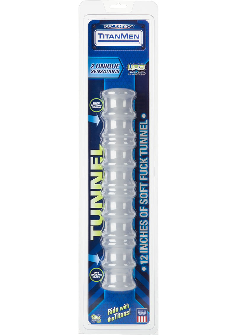 TitanMen Tunnel Masturbator Clear