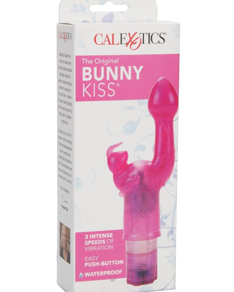 Vibrador Bunny Kiss Original Impermeable Rosa