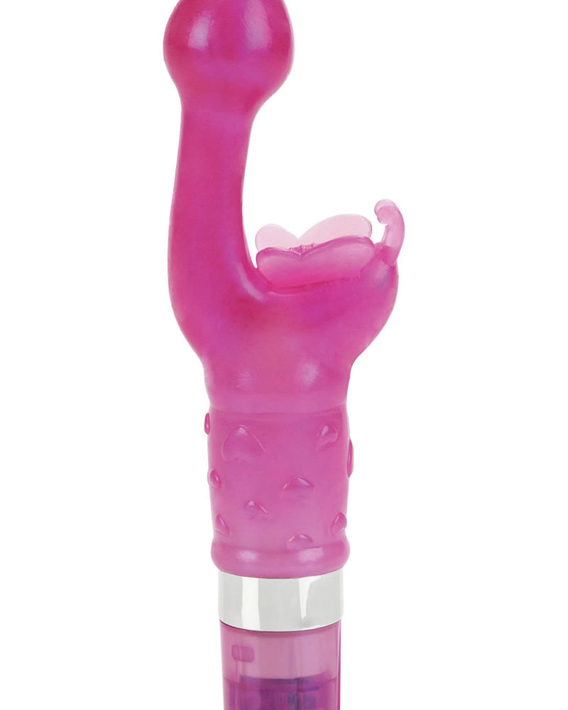 Vibrador Butterfly Kiss edición platino resistente al agua color rosa