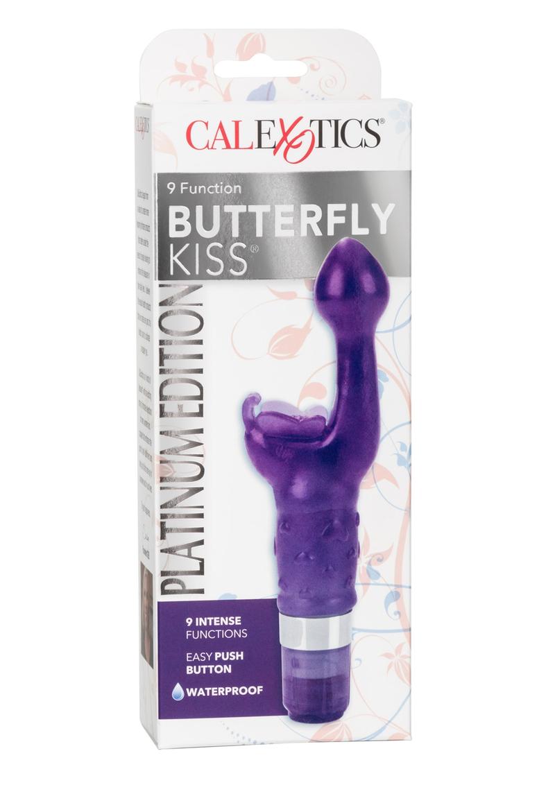 Platinum Edition Butterfly Kiss Vibrator Waterproof Purple