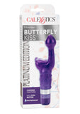 Platinum Edition Butterfly Kiss Vibrator Waterproof Purple