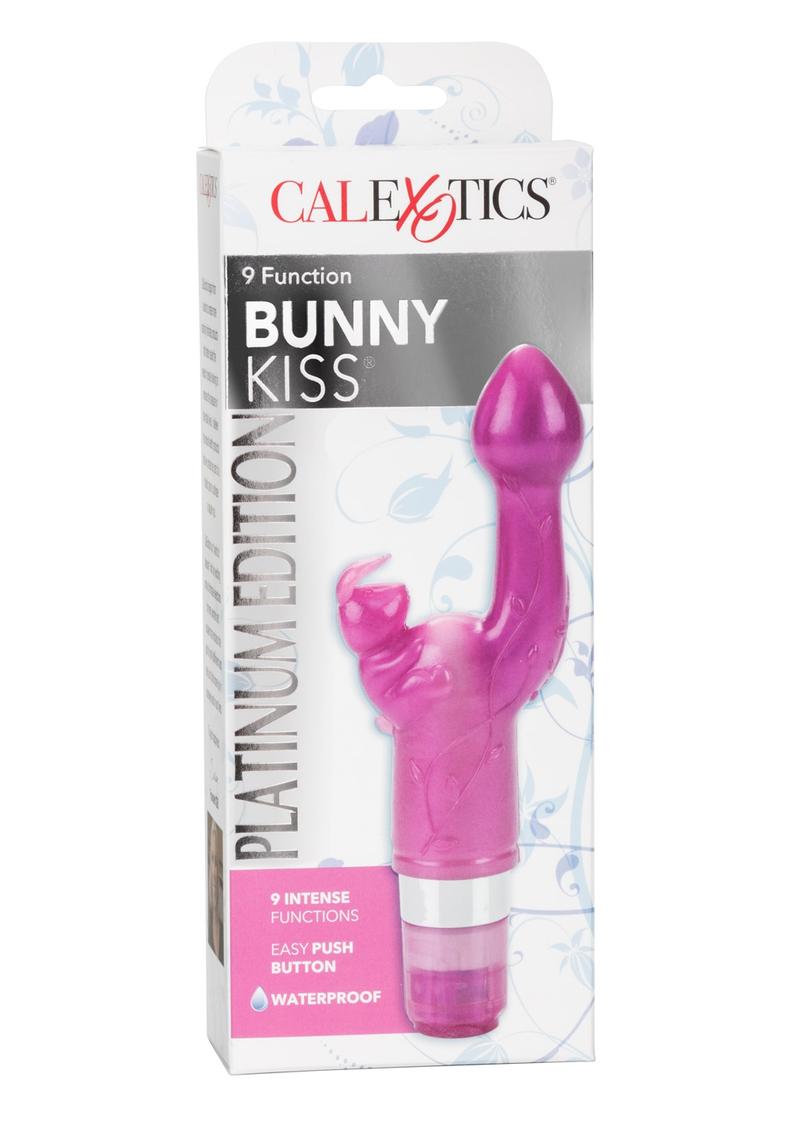 Vibrador Bunny Kiss edición platino resistente al agua color rosa