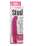 Power Stud G Vibrator Waterproof Pink 6.75 Inch