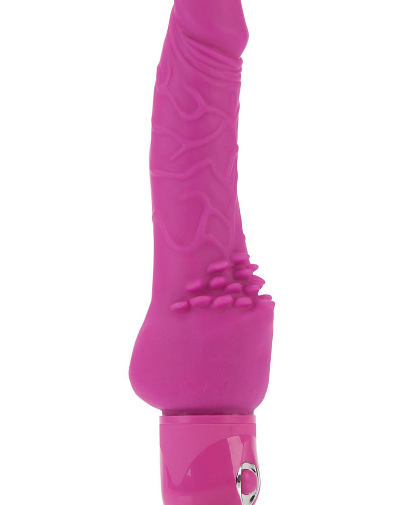 Power Stud Cliterrific Vibrator Waterproof Pink 6.75 Inch