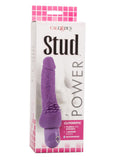 Power Stud Cliterrific Vibrator Waterproof Purple 6.75 Inch