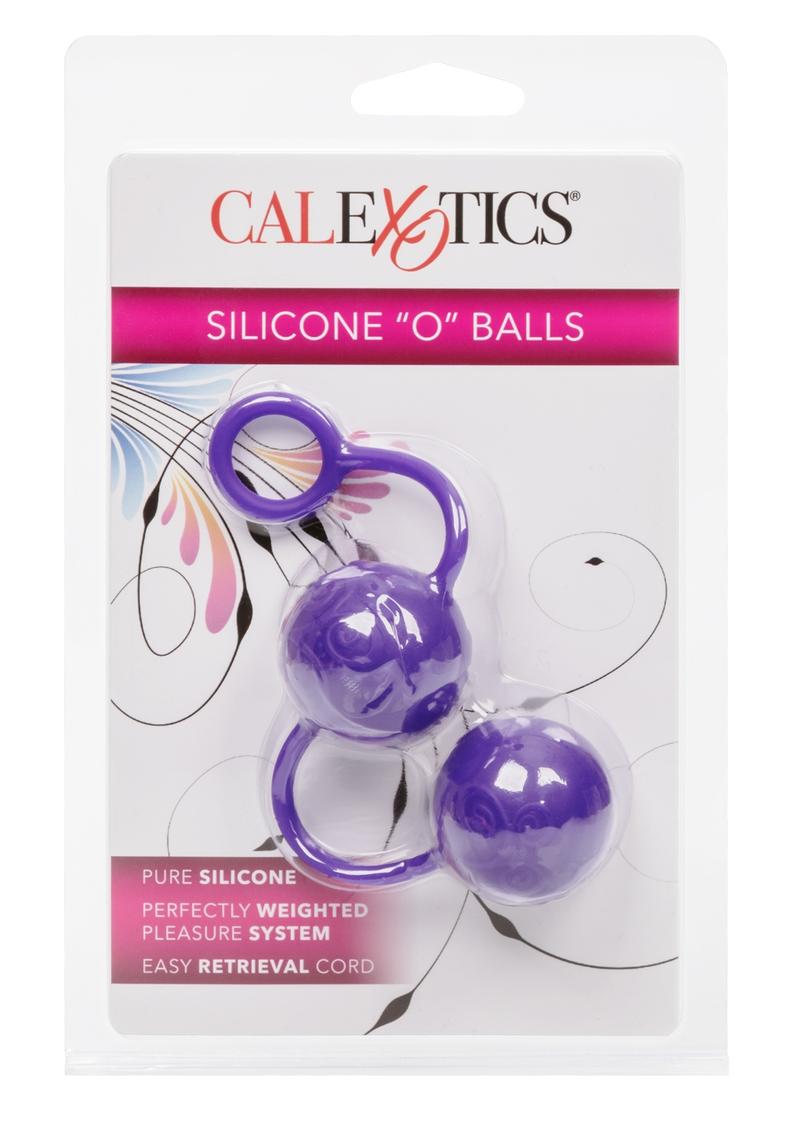 Silicone O Balls Purple