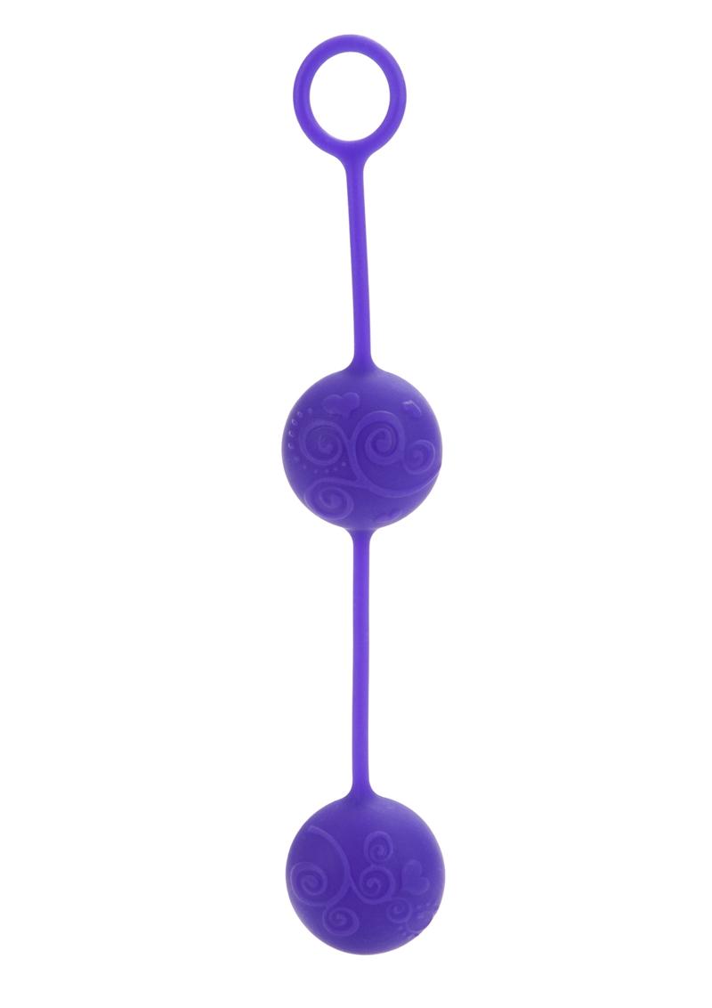 Bolas tóricas de silicona color morado