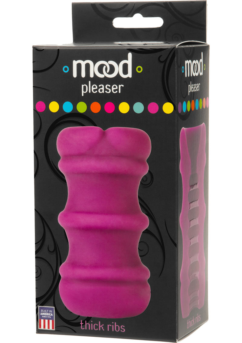 Masturbador Mood Pleaser de 4,6 pulgadas, color morado