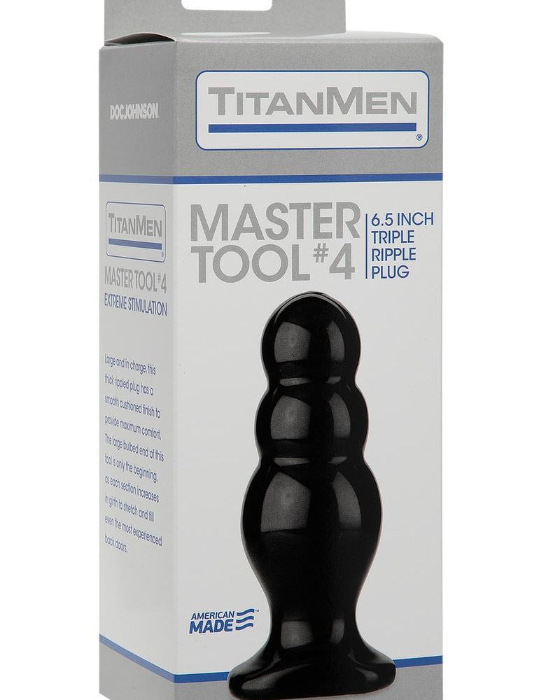 TitanMen Tools Master Tool Number 4 Black 6.5 Inch