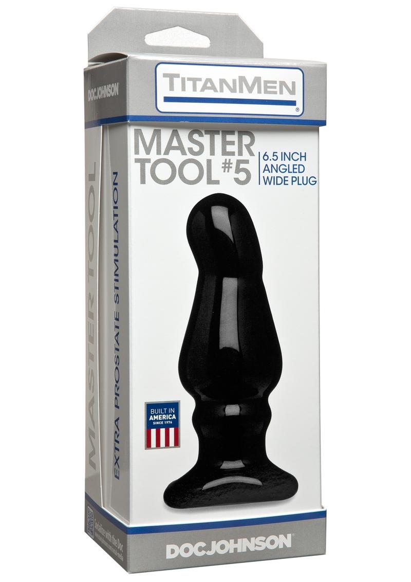 TitanMen Tools Herramienta maestra número 5 negra de 6,6 pulgadas