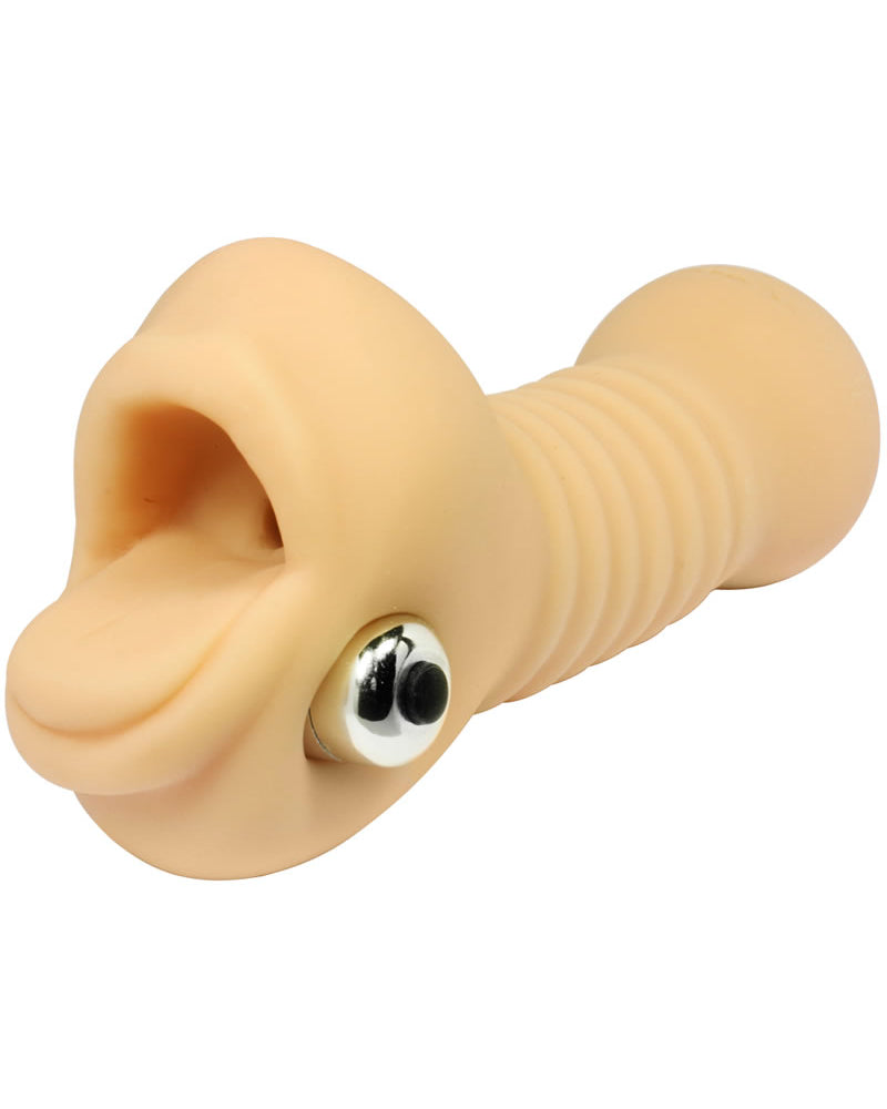 Masturbador vibrador con ventosa para mamada rápida Vicky