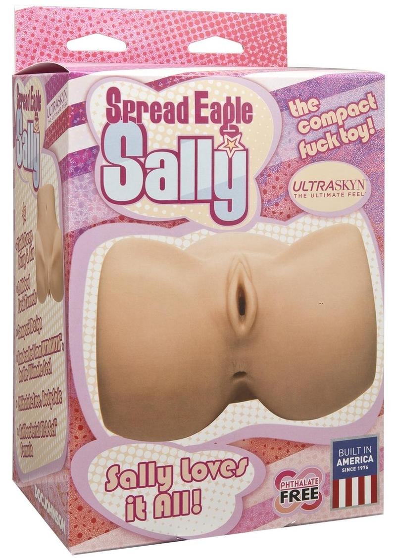 Masturbador realista Spread Eagle Sally color carne