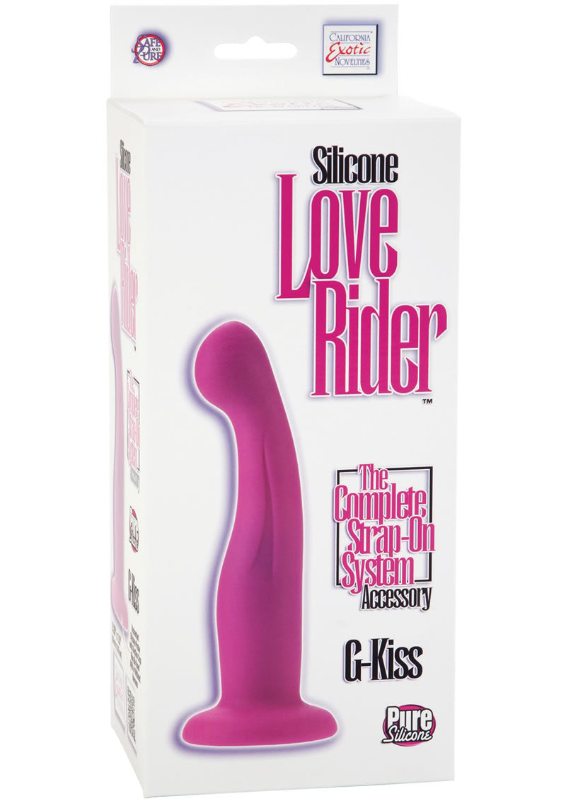 Silicona Love Rider G Kiss Dong Rosa 6 Pulgadas