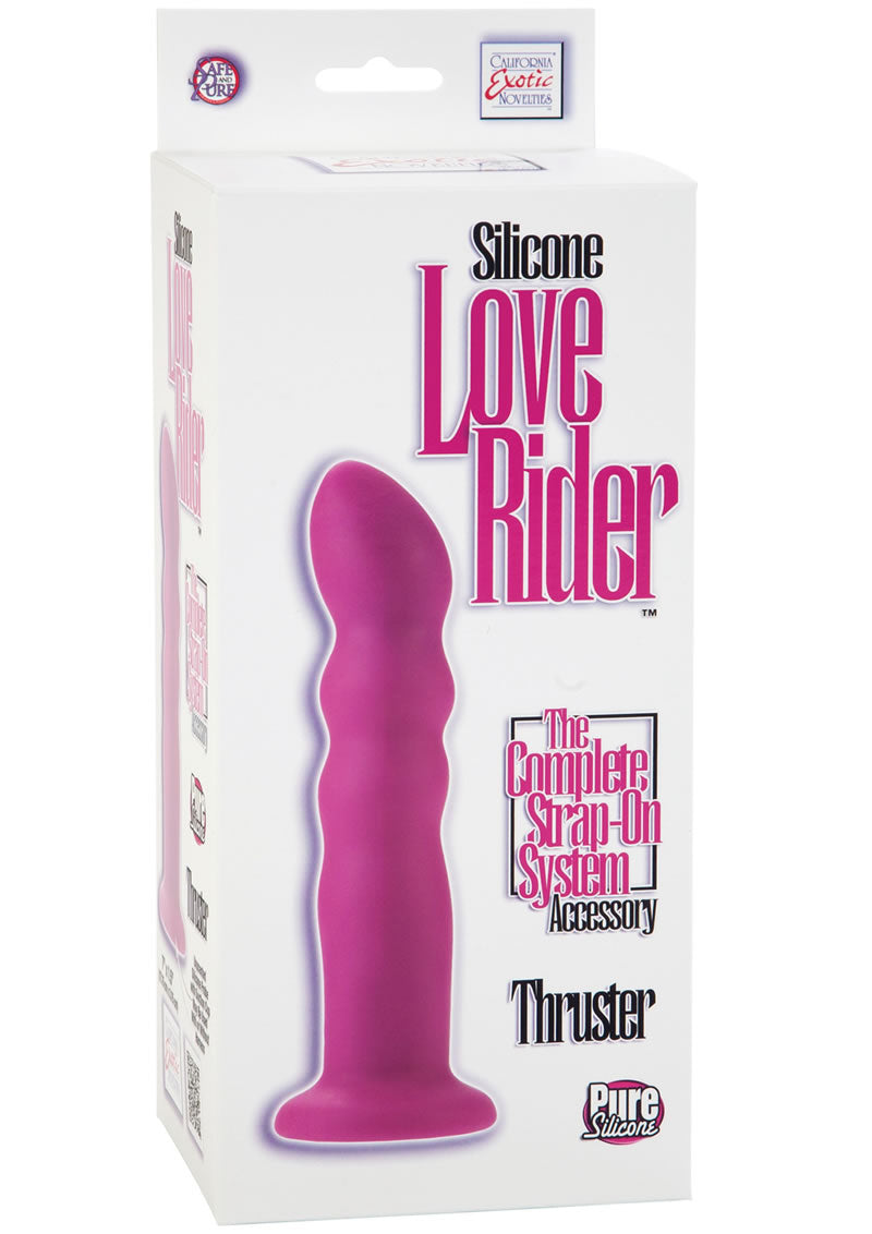 Silicone Love Rider Thruster Probe Pink 7 Inches