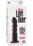 Silicone Love Rider Thruster Probe Black 7 Inches