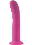 Sonda Love Rider Rippler de silicona, color rosa, 7 pulgadas