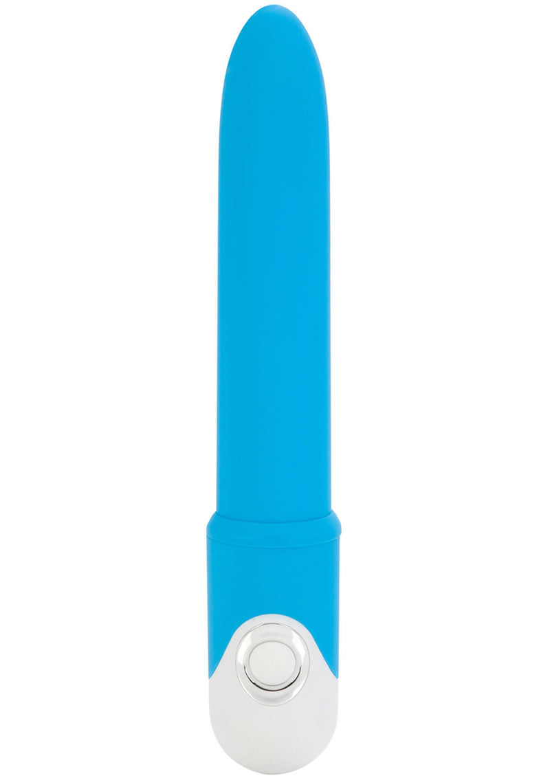 Shanes World Sorority Rush Vibrating Massager Waterproof Blue 4.5 Inches