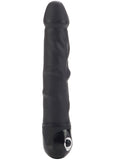 Power Stud Rod Vibrator Waterproof Black 7 Inch